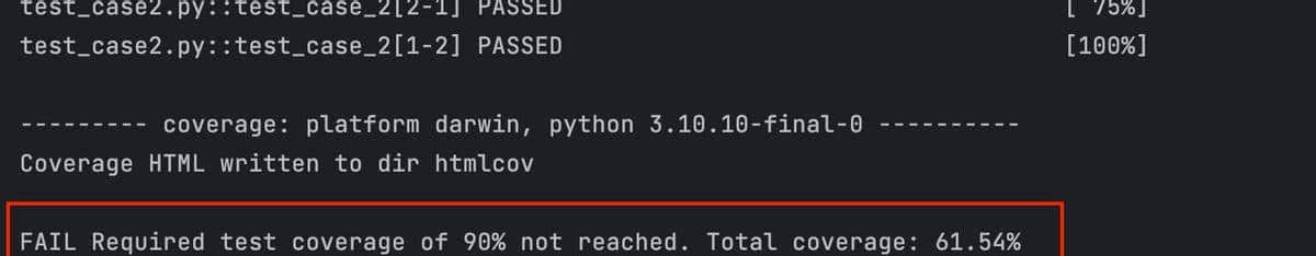 pytest测试框架pytest-cov插件生成代码覆盖率
