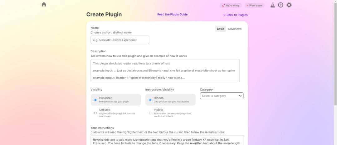 浅尝AI写作工具之「Sudowrite」：全能型写作助手