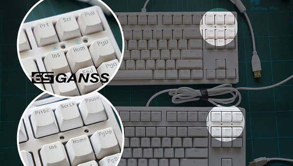 针尖与麦芒的较量:高斯 GANSS G.S-87 PBT背光机械键盘众测报告,对比评测ikbc-g87