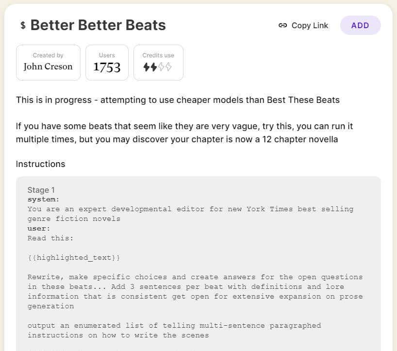 浅尝AI写作工具之「Sudowrite」：全能型写作助手