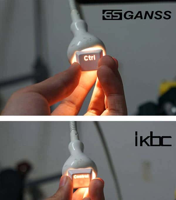 针尖与麦芒的较量:高斯 GANSS G.S-87 PBT背光机械键盘众测报告,对比评测ikbc-g87