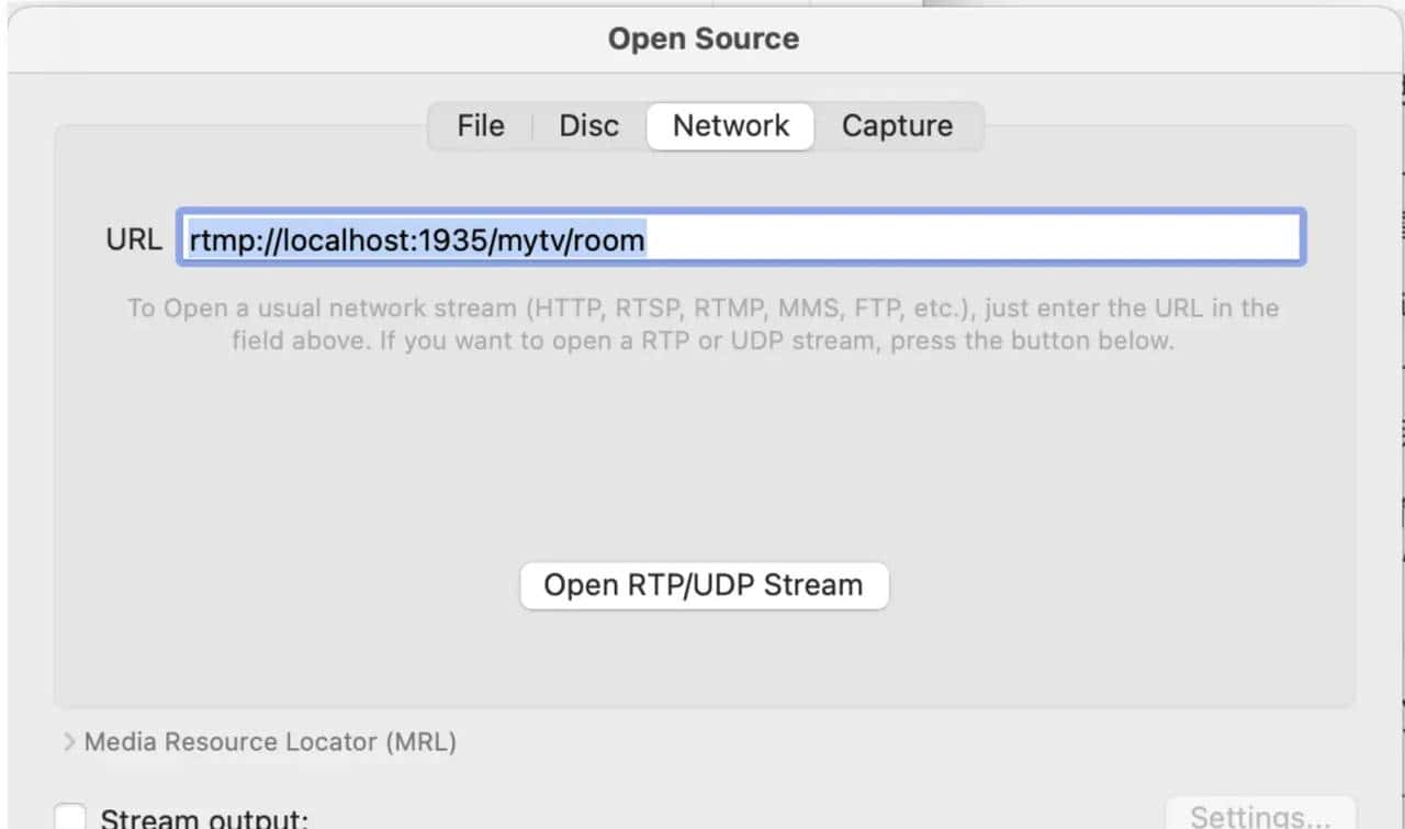 Mac搭建Nginx流媒体服务器,进行推流,拉流
