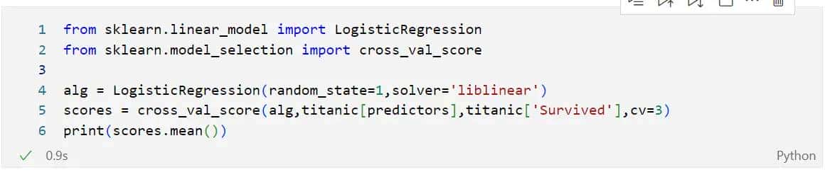 机器学习--泰坦尼克号获救预测案例