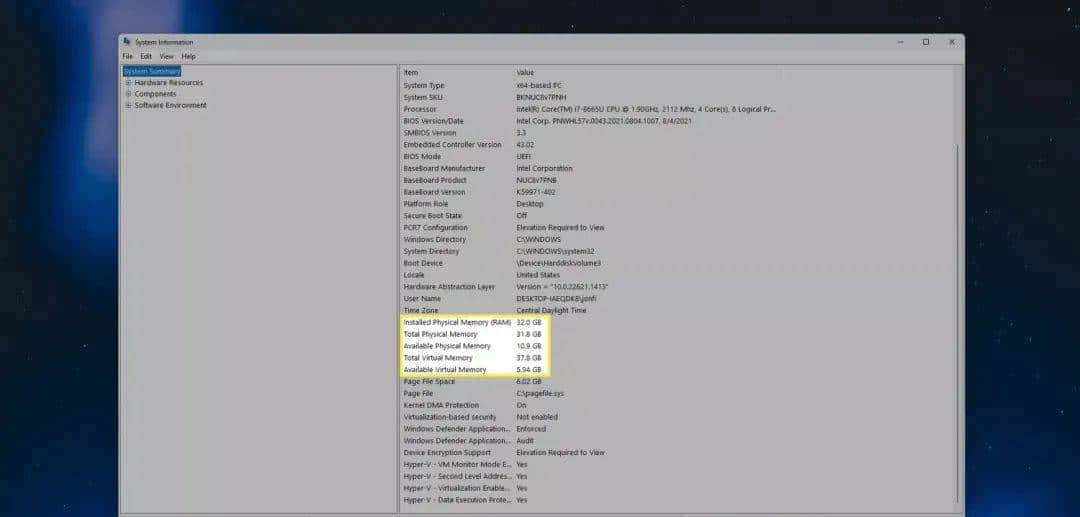 在Windows 11中检查内存的方法有五种，包含自带的工具或应用程序