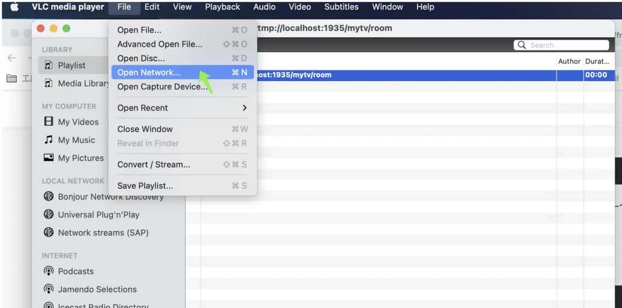 Mac搭建Nginx流媒体服务器,进行推流,拉流
