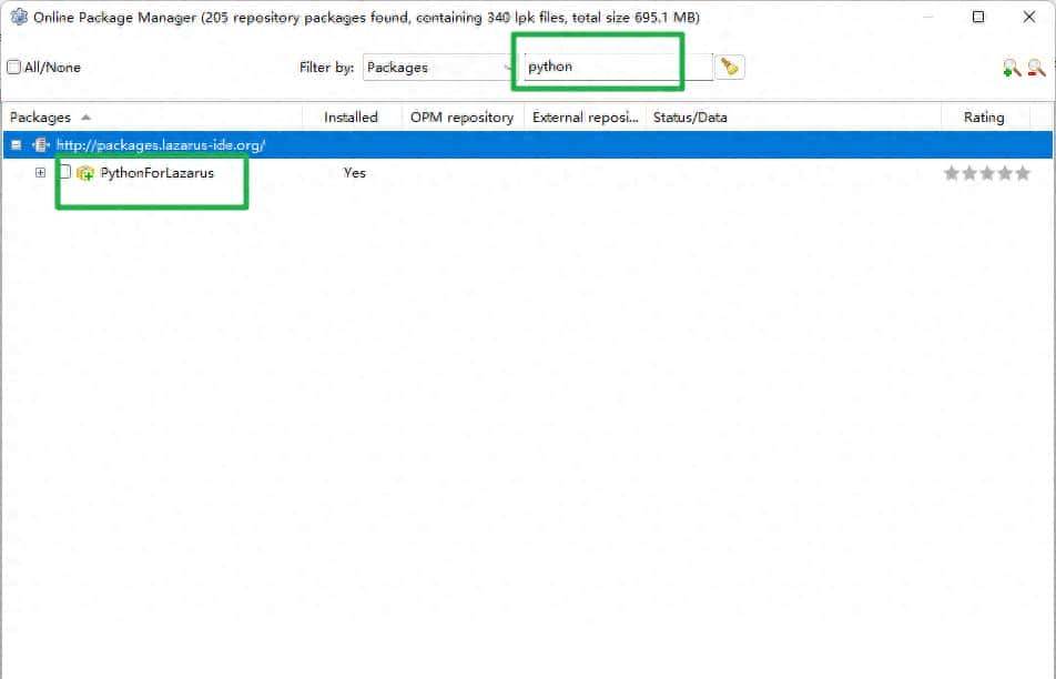 把Python的灵魂附加到上古编程语言Delphi/Lazarus