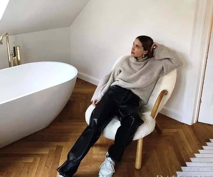 这条裤子你没有?靠它才敢在冬天里放心地长肉啊