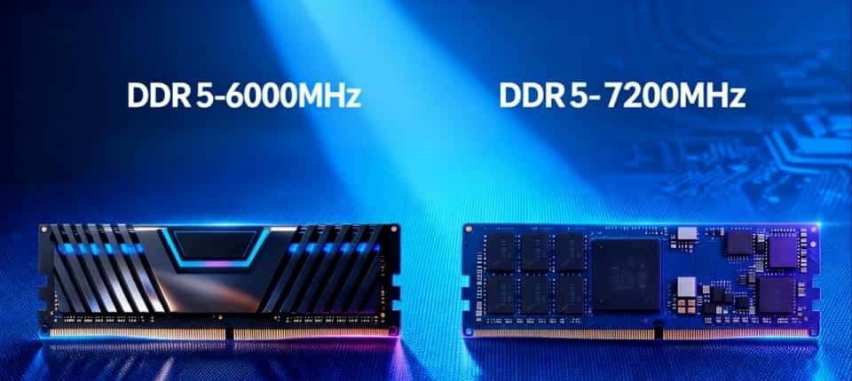 DDR5-6000 VS DDR5-7200，性能差距有多大？游戏对比出炉