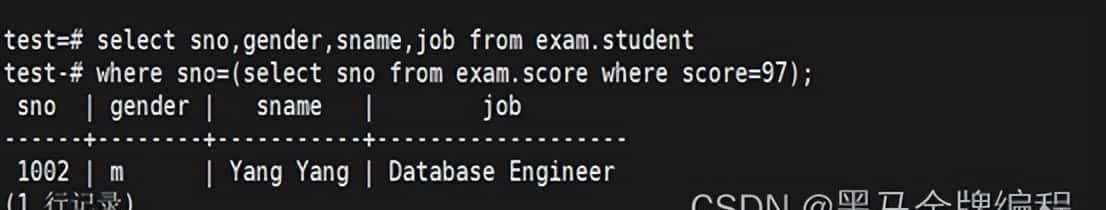 TOAST行外存储、（集合运算、子查询、伪列）、单行与多行函数