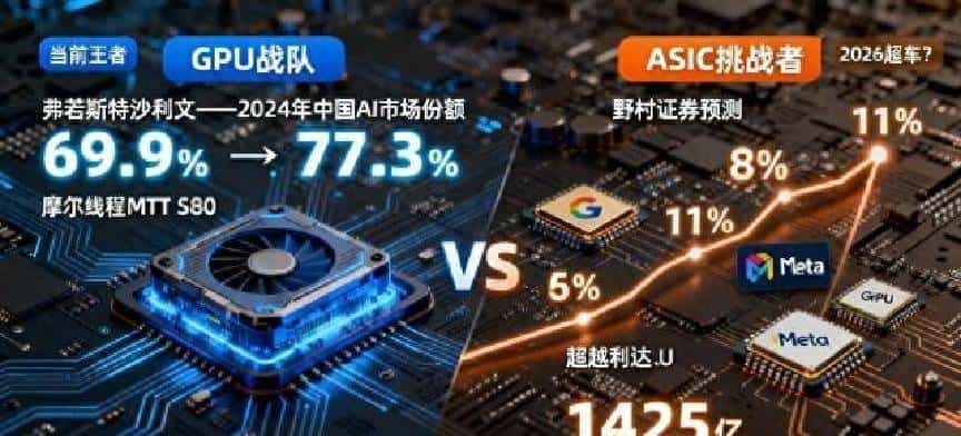 11月21日复盘：摩尔线程称GPU仍是主导，ASIC却预言2026逆袭