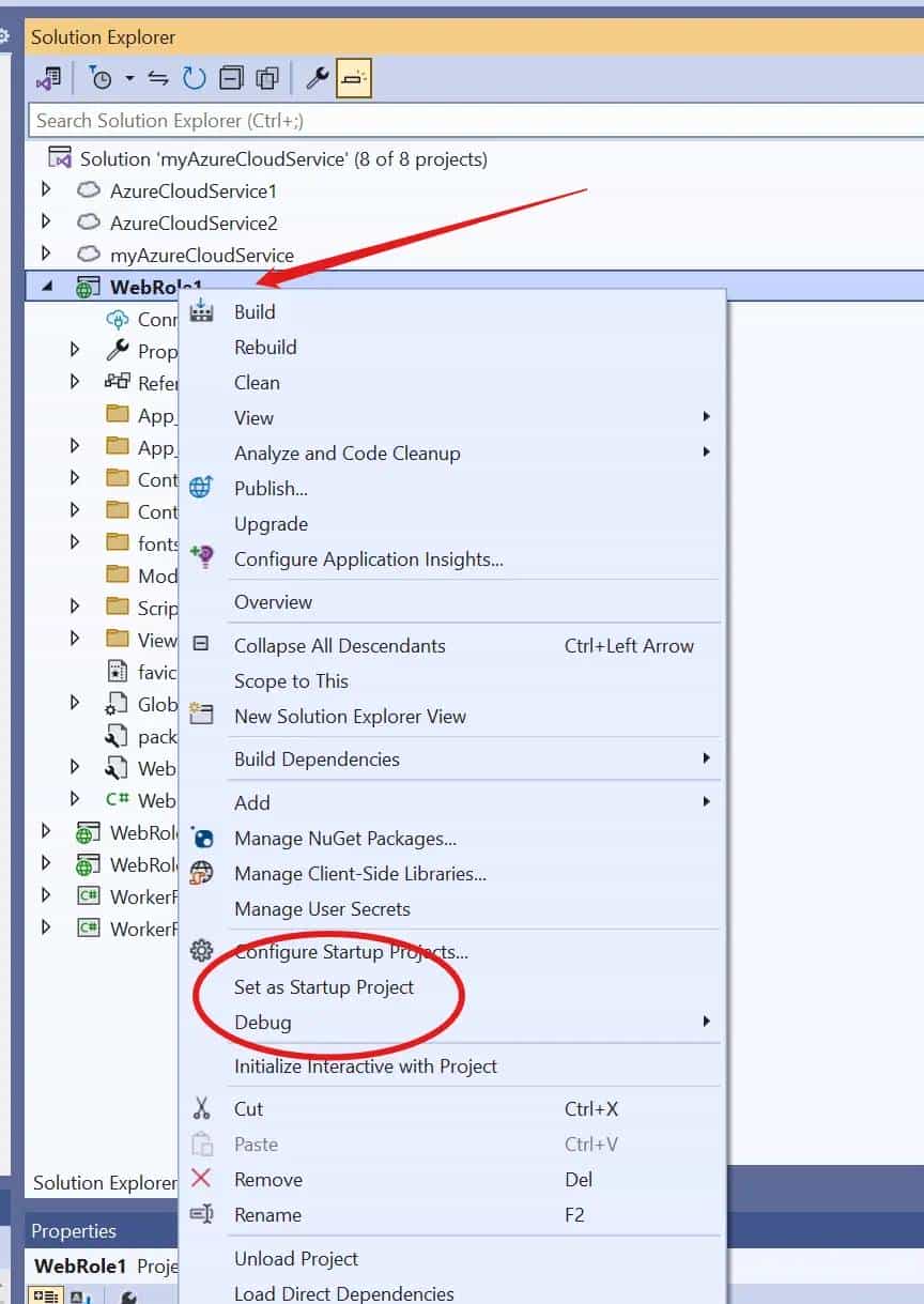 【Azure Cloud Service】部署云服务时候遇见 Last exit code: 0. Last role exception: (System.IO.FileNotFoundExc…