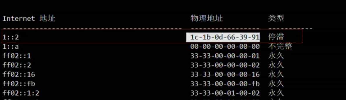 【ipv6】ipv6 基础配置