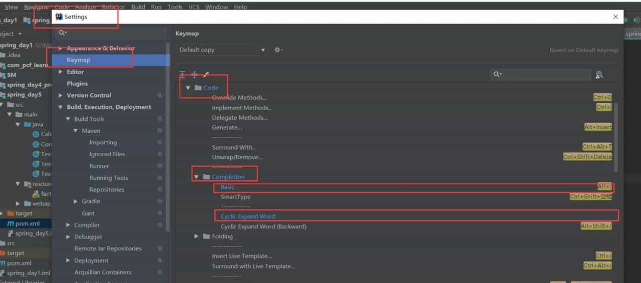 IDEA-pom文件中添加依赖自动补齐/自动提示&&常用mapper和mybatis-config模板配置